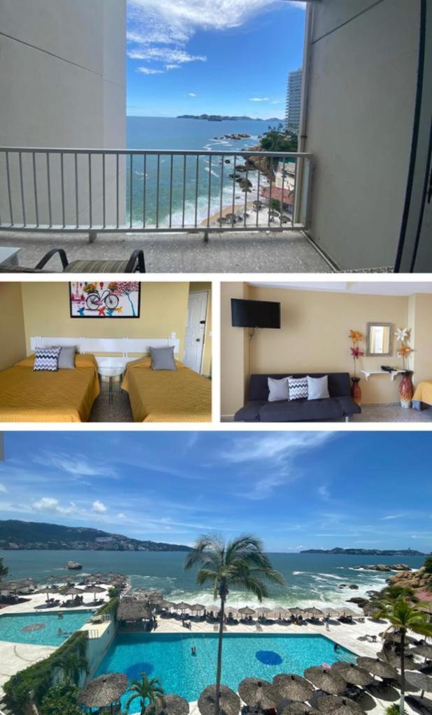 Torres Gemelas Acapulco Buitenkant foto